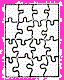 9 Pc. 4x5.5'' Blank Puzzle